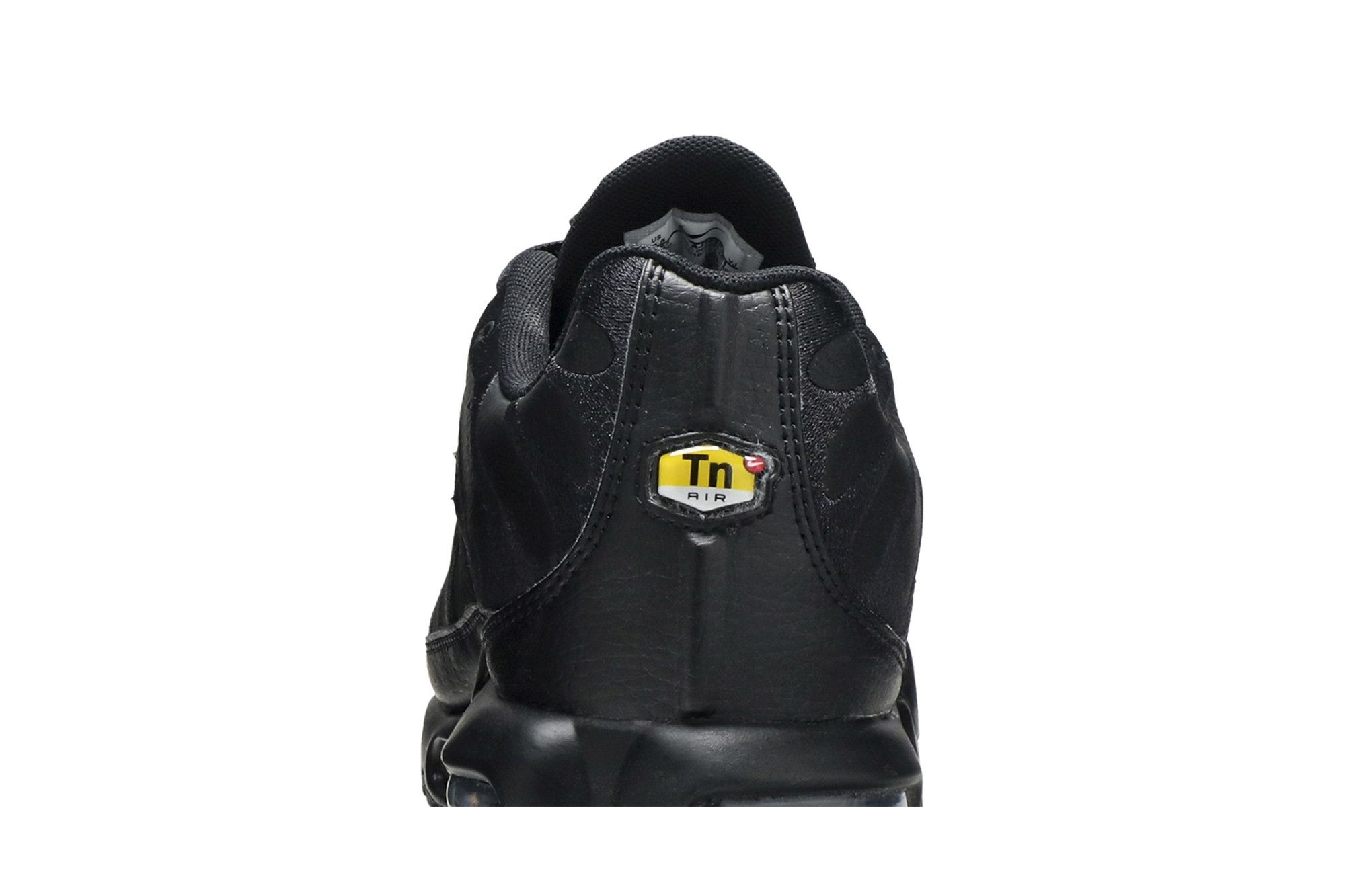 Air Max Plus Triple Black Leather Sneakers – AJ2029-001 - Image 7