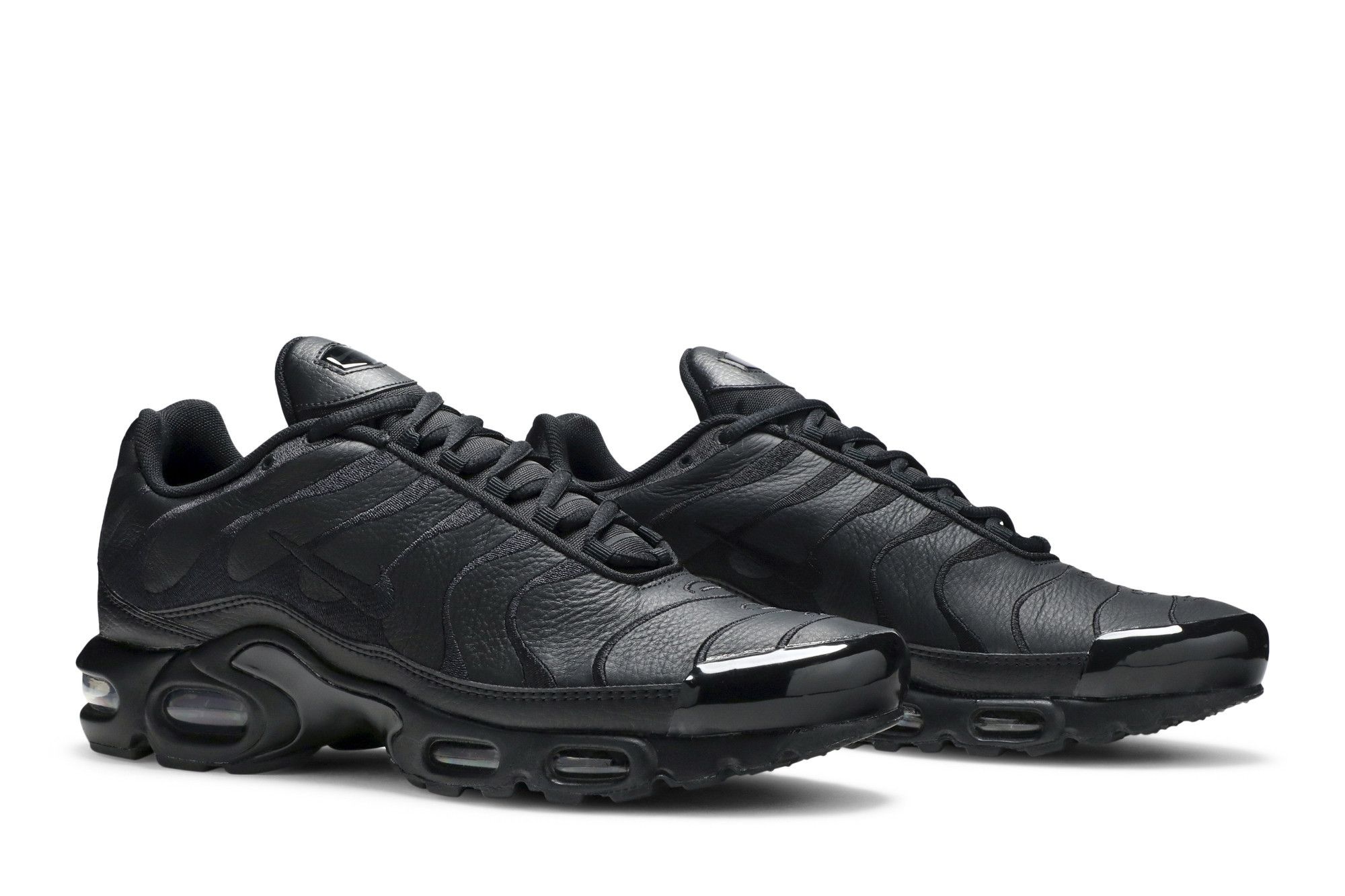 Air Max Plus Triple Black Leather Sneakers – AJ2029-001 - Image 8