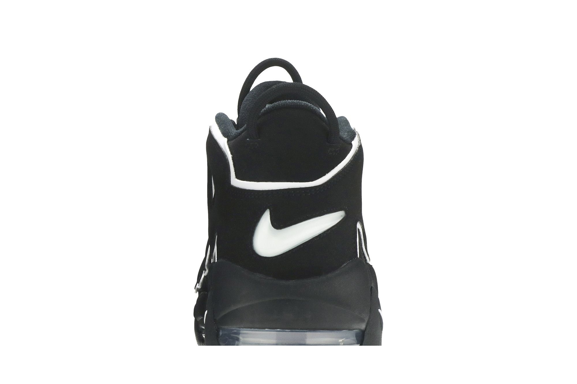 Air More Uptempo Black/White/Black Sneakers – 414962-002-20 - Image 7