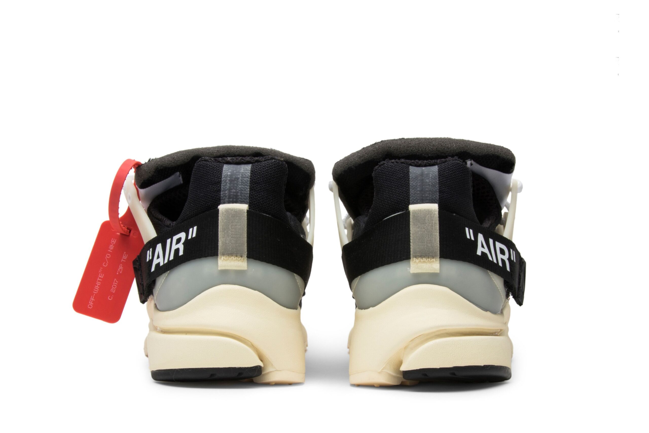 Air Presto Off-White AA3830-001 Black/Muslin Sneakers - Image 6