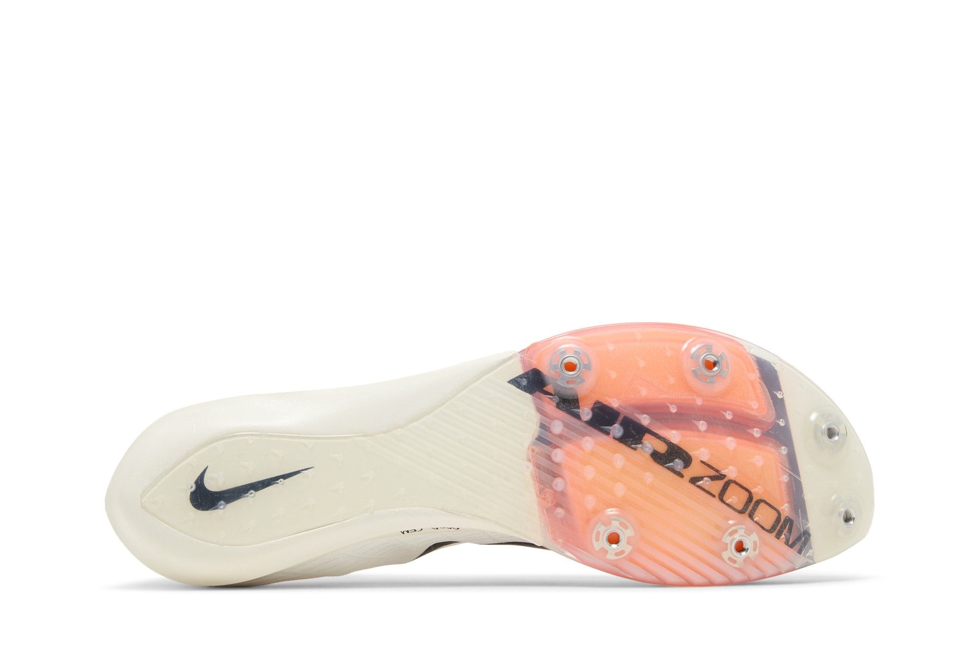 Air Zoom Maxfly 2 Prototype Running Spikes – HF7643-100 – White/Total Orange/Black - Image 4
