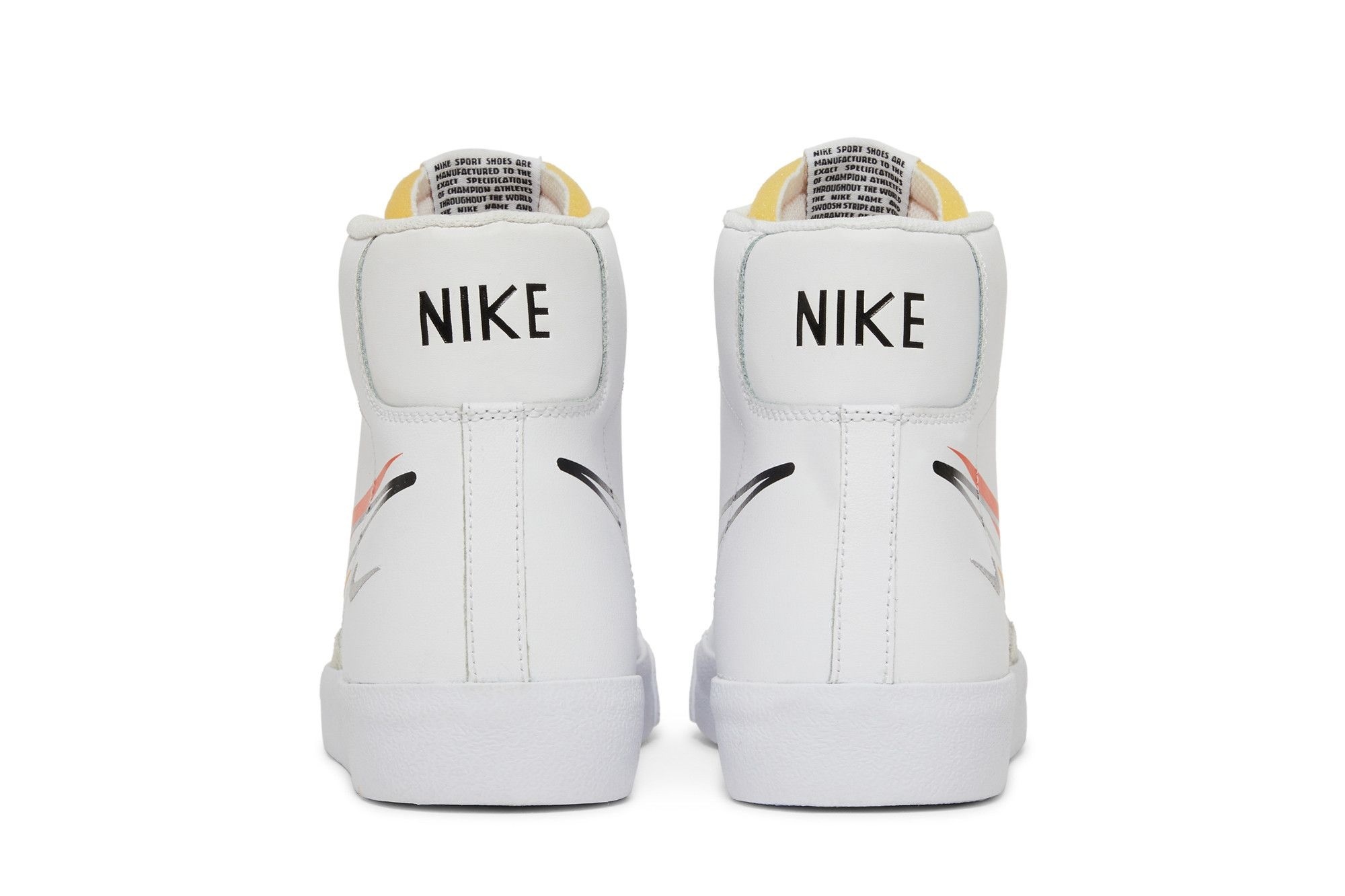 Blazer Mid 77 Multi-Swoosh White Sneakers – DN7996-100 - Image 6