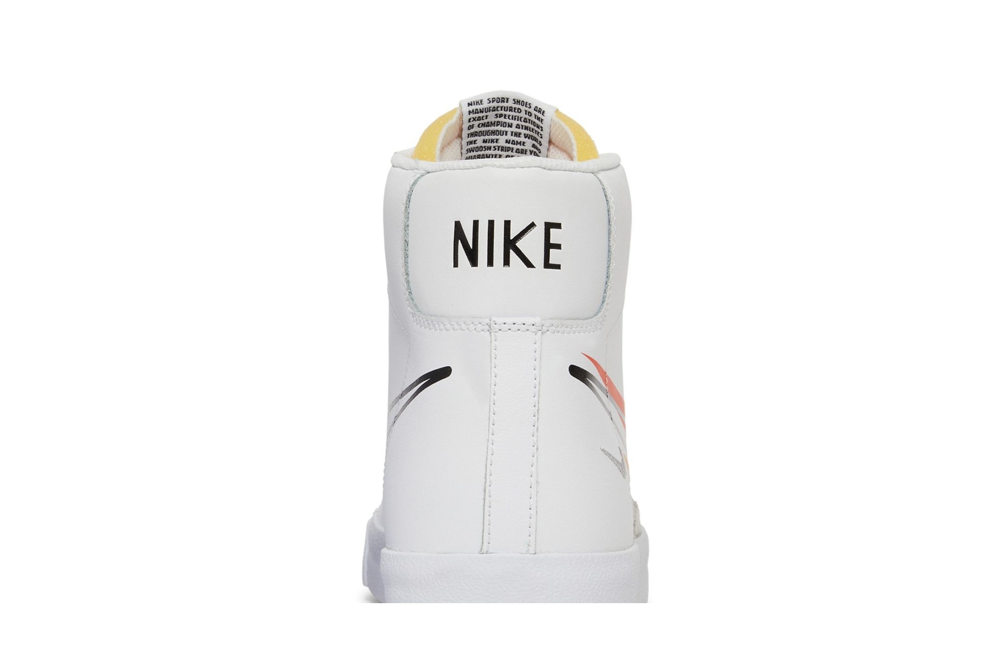Blazer Mid 77 Multi-Swoosh White Sneakers – DN7996-100 - Image 7