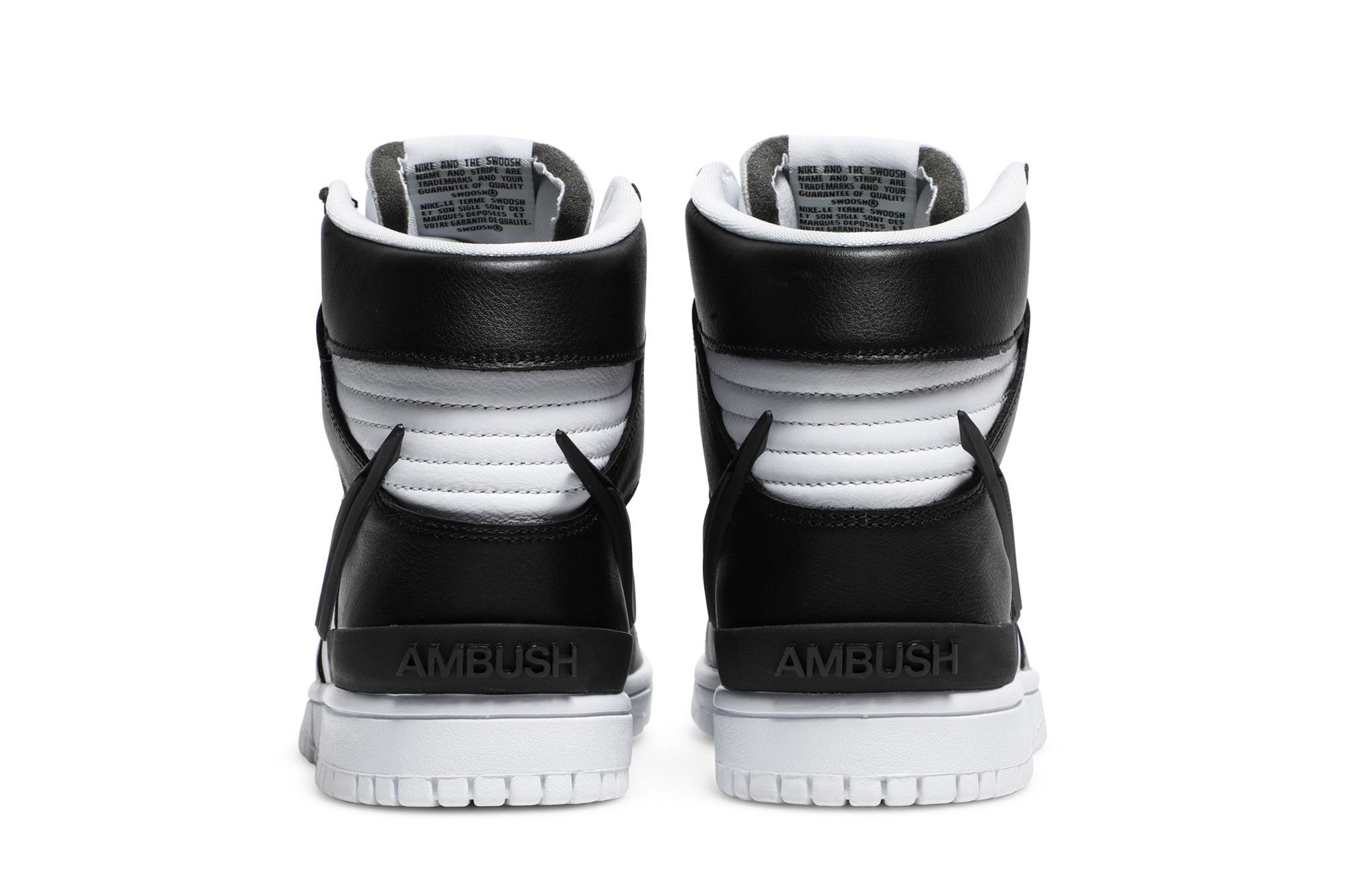 Dunk High AMBUSH Black White Sneakers – CU7544-001 - Image 6