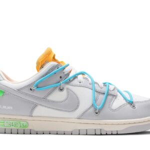 Dunk Low Off-White Lot 2 – Sail/Neutral Grey-Blue Fury – DM1602-115