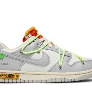 Dunk Low Off-White Lot 43 – DM1602-128 – Sail/Neutral Grey-Barely Volt