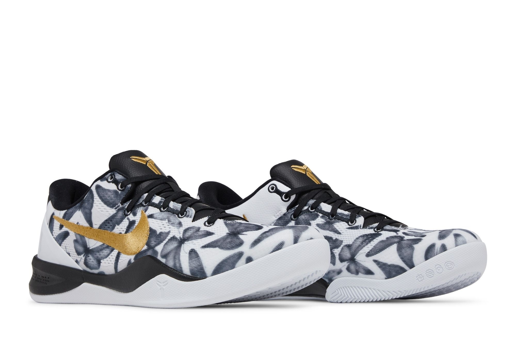 Kobe 8 Protro Mambacita FV6325-100 White/Metallic Gold/Black Sneakers - Image 8
