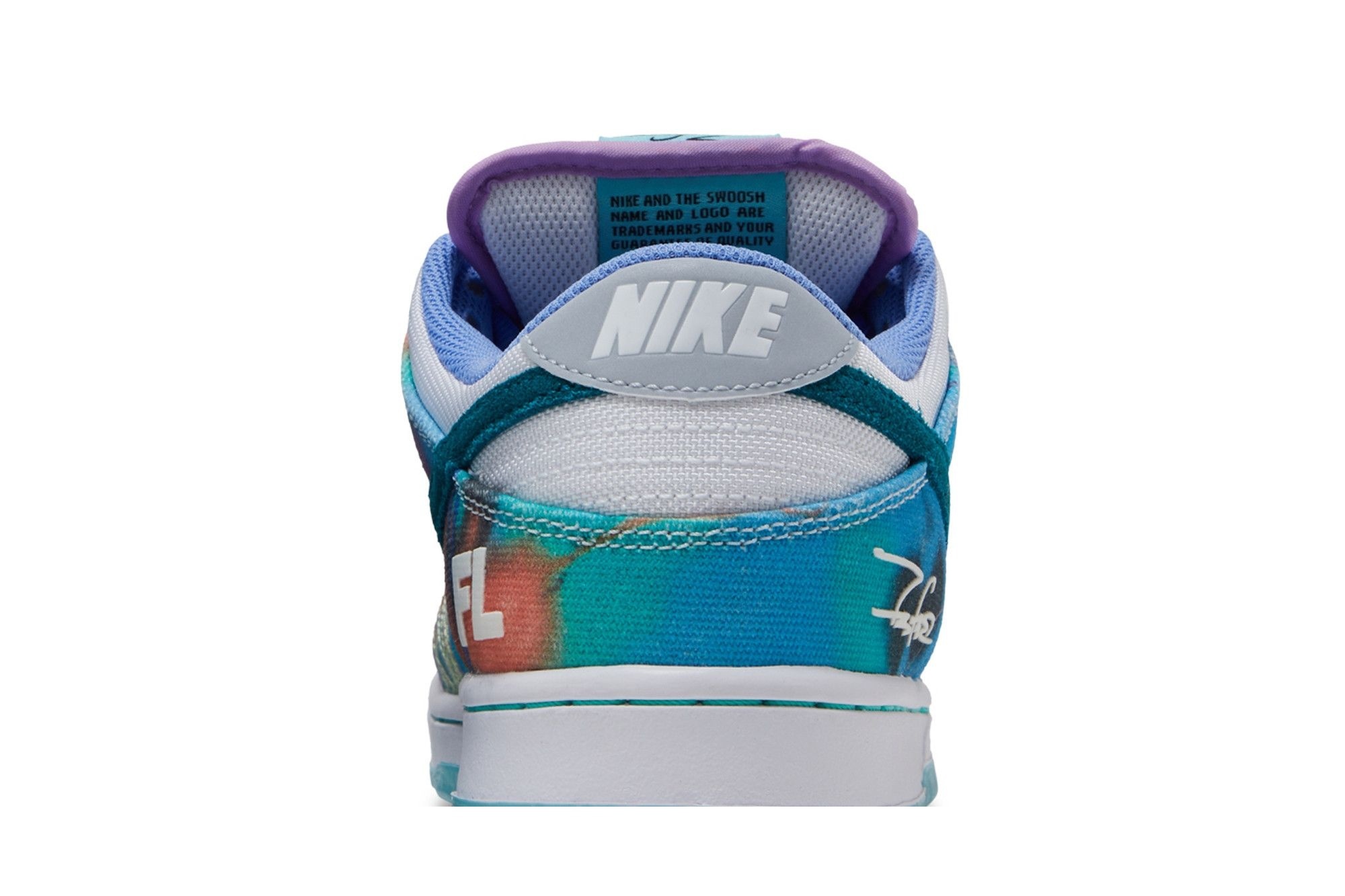 SB Dunk Low Futura Laboratories Bleached Aqua – HF6061-400 - Image 7