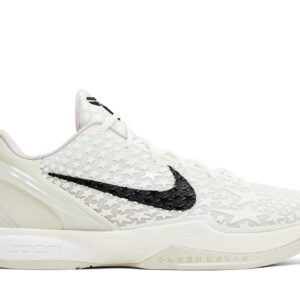 Zoom Kobe 6 Protro ‘All-Star 2’ Sneakers – FQ3546-100 – Sail/Black/Light Bone/White/Platinum Violet